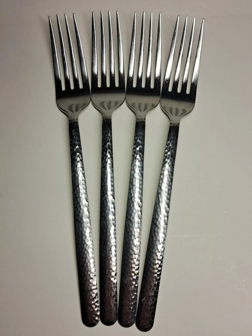 Four Piece Dinner Fork Set - Stainless Steel